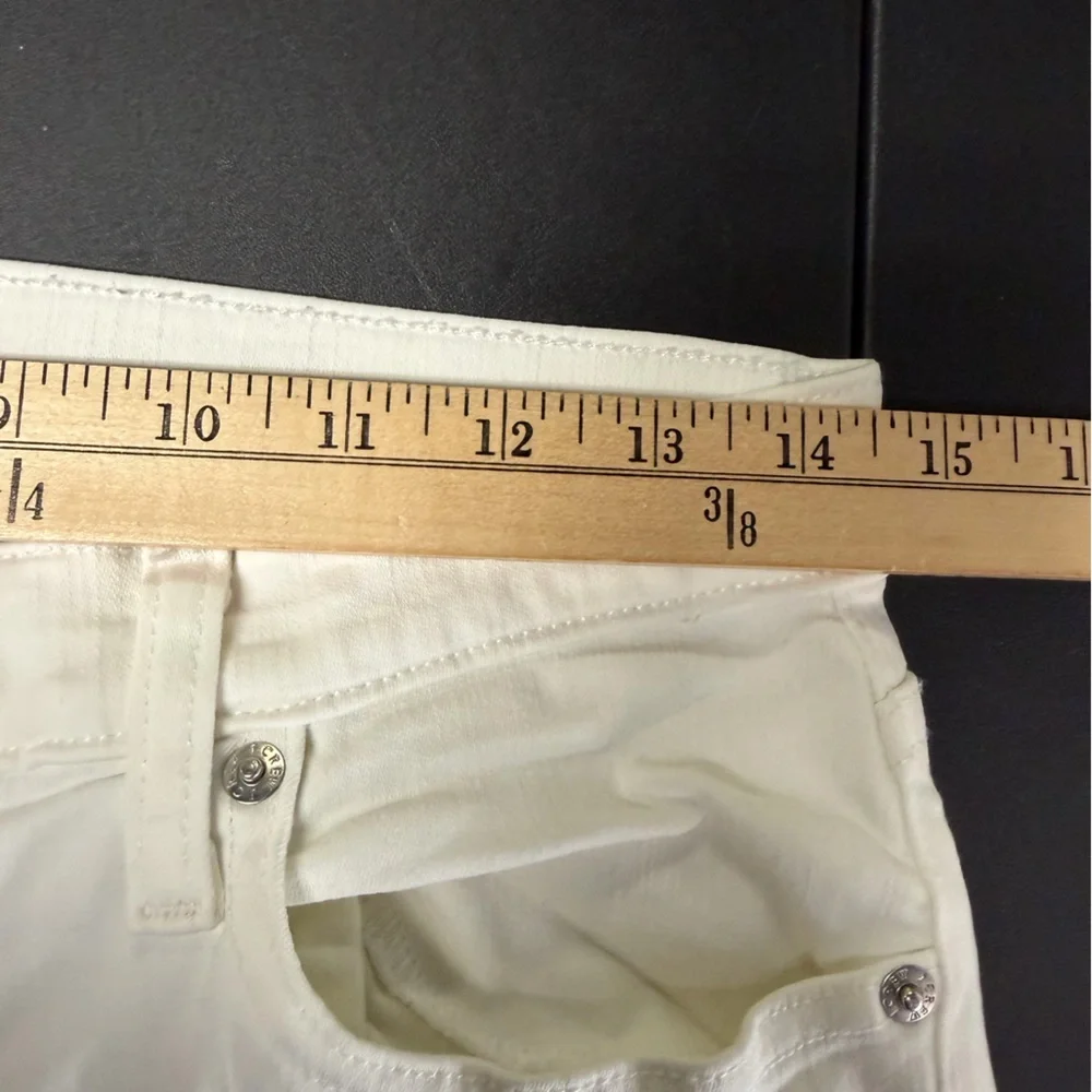 J. Crew Women's Crisp White Skinny Matchstick Jeans